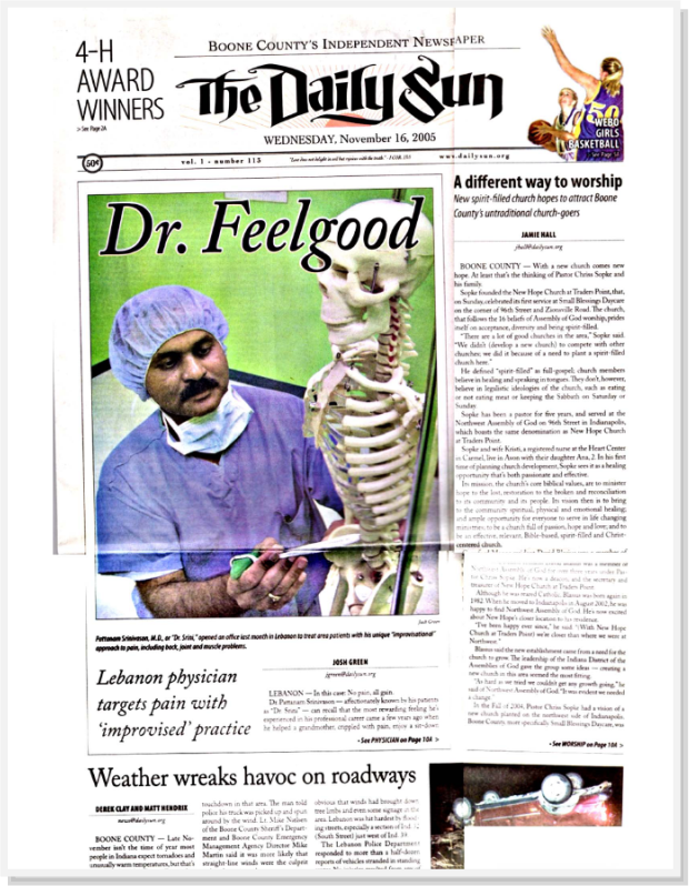 Dr. Srinivasan is Dr. Feelgood